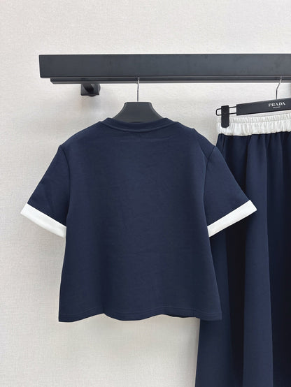 P 25SS TEE SKIRT SUIT