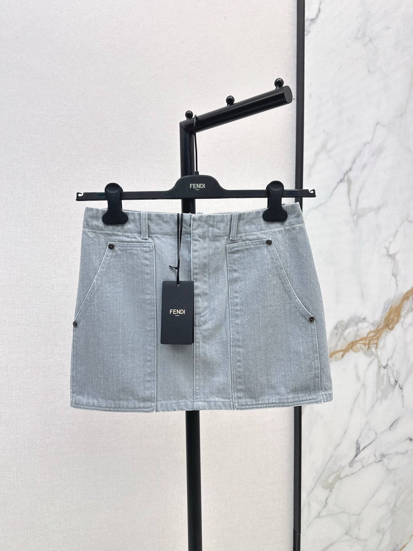 25ss denim skirt