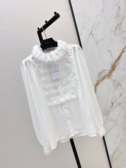 25ss ruffle shirt