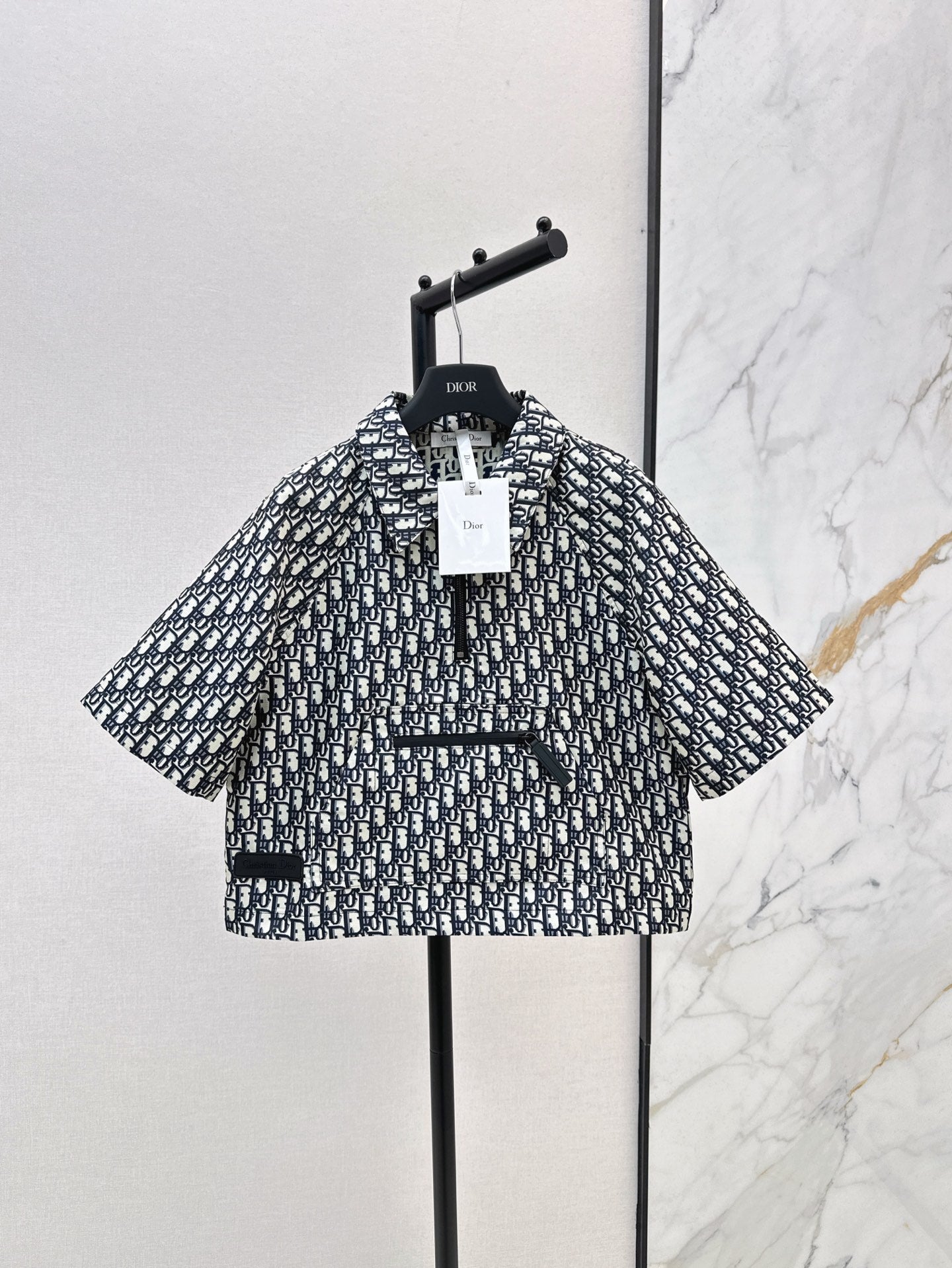 25ss jacquard smock shirt