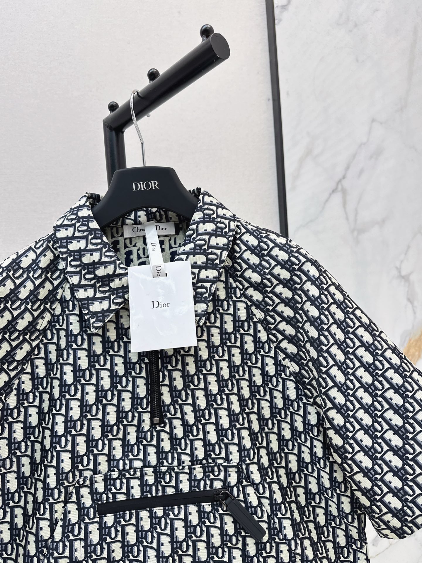 25ss jacquard smock shirt