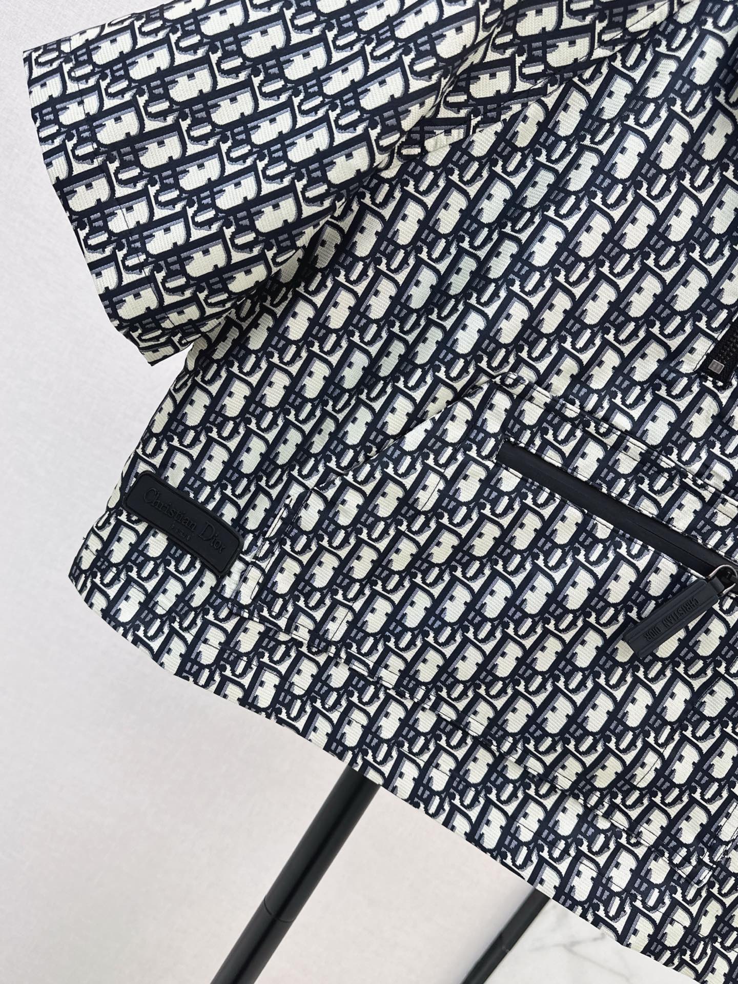 25ss jacquard smock shirt