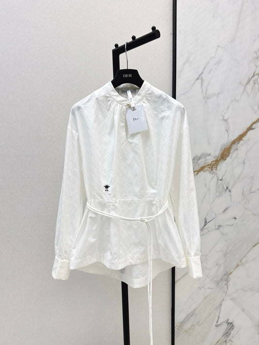 25ss drawstring shirt