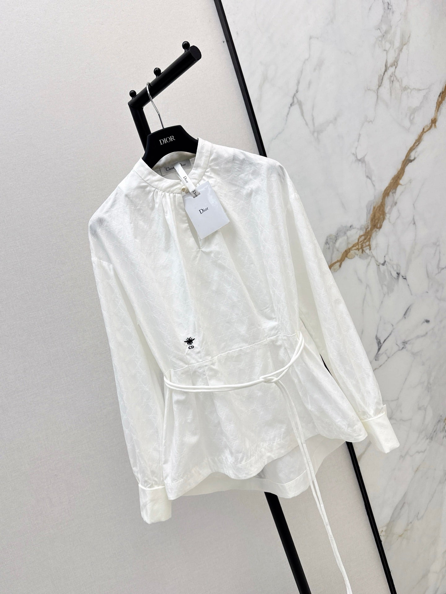 25ss drawstring shirt