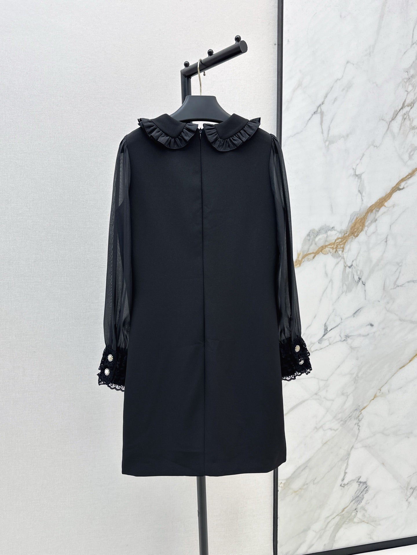 25ss ruffle lace dress