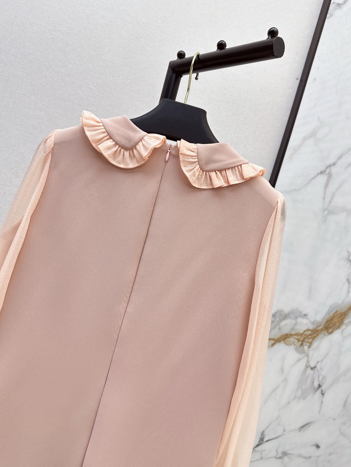 25ss ruffle lace dress