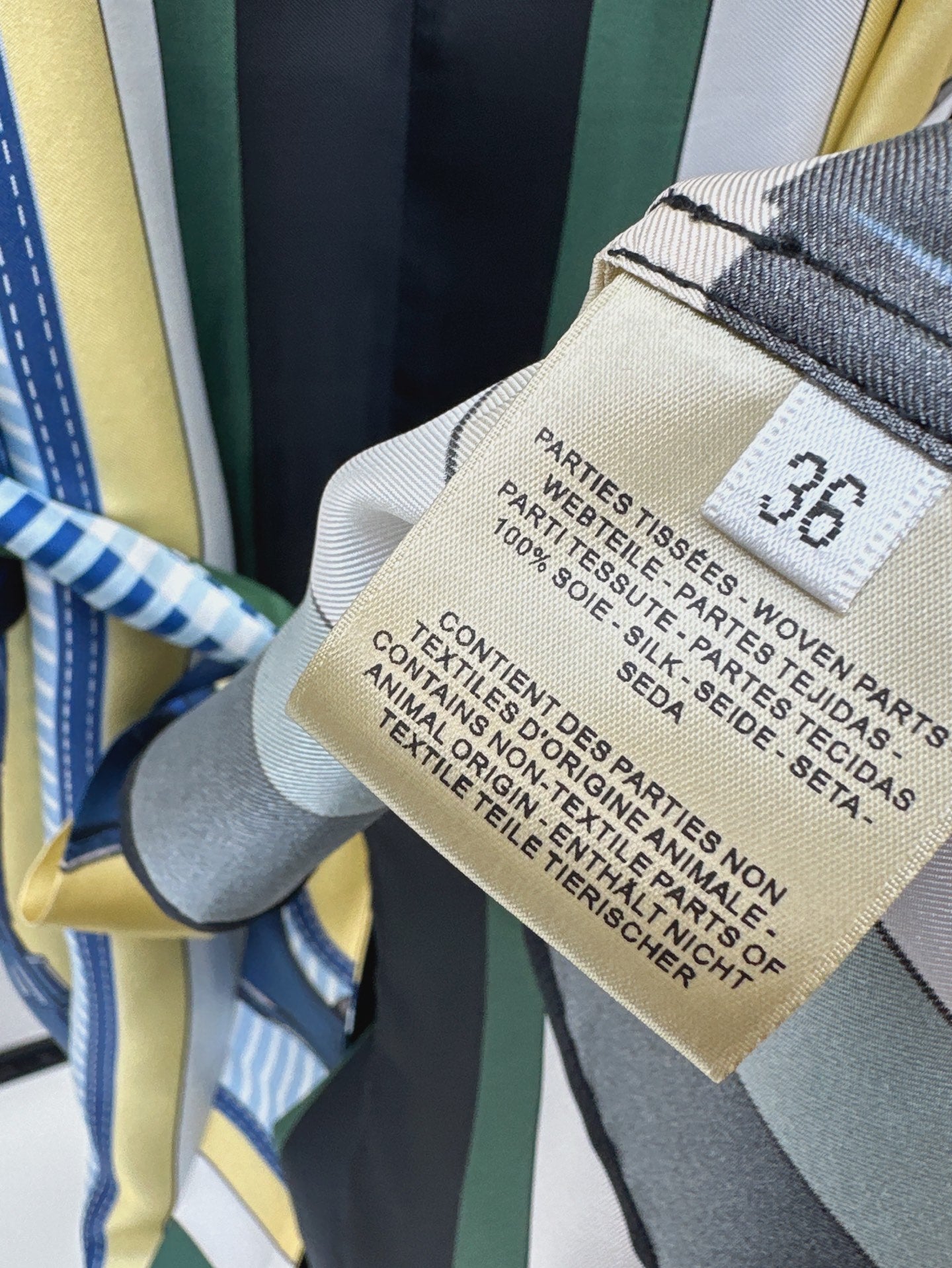 25ss coaching remix Silk dress