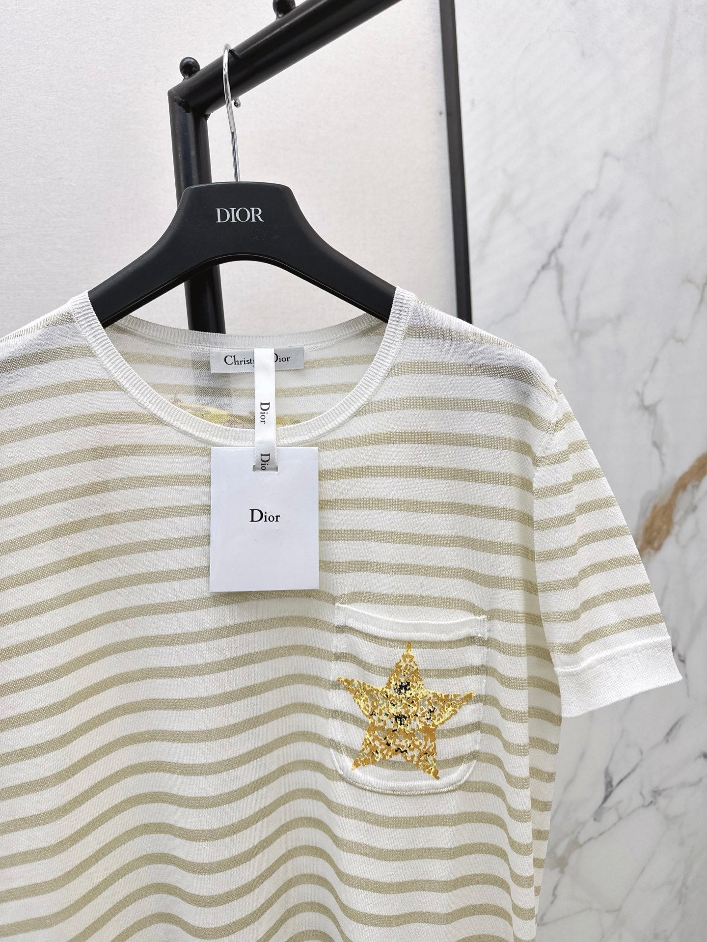 25ss embroidered t-shirt