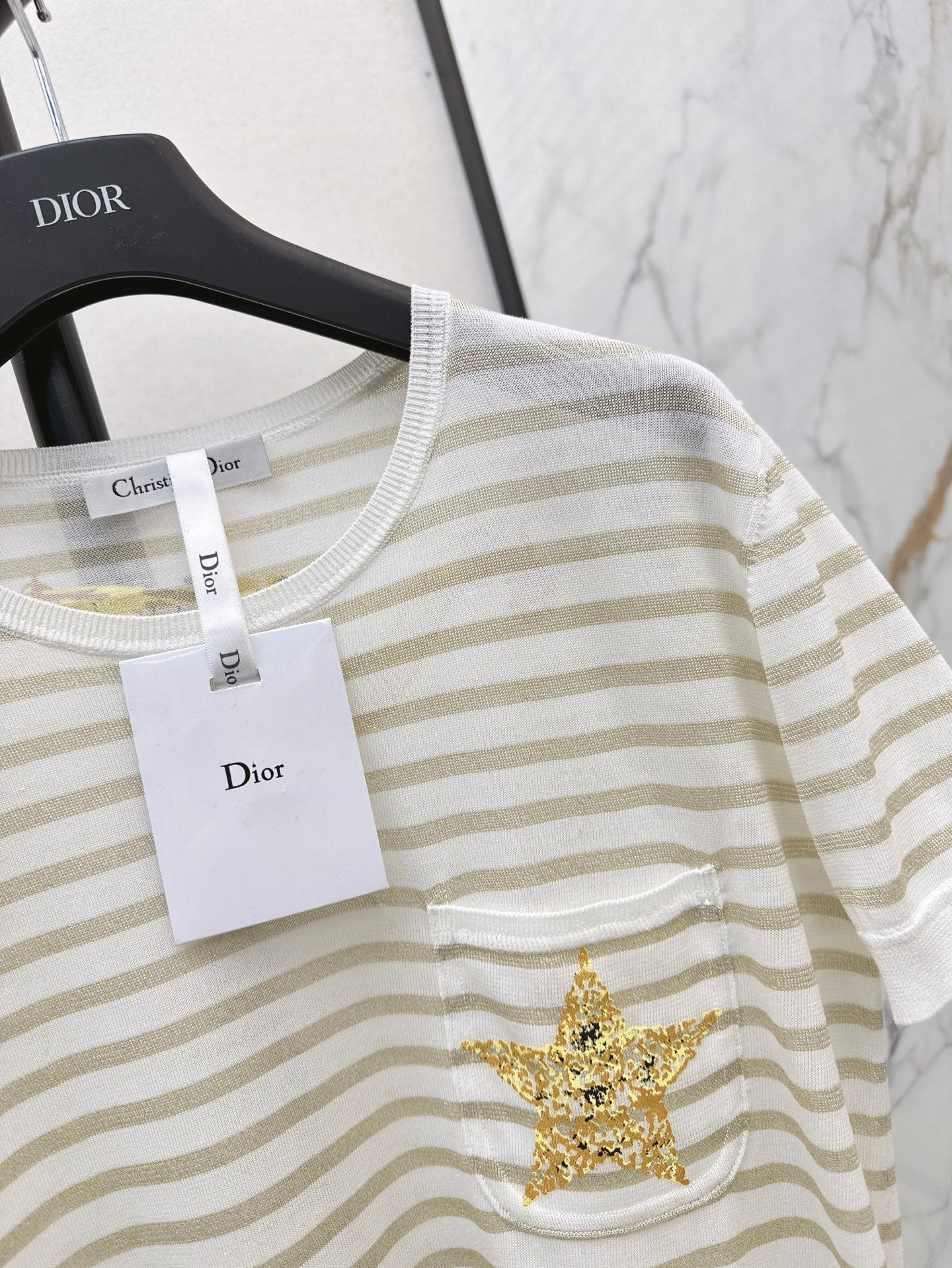 25ss embroidered t-shirt