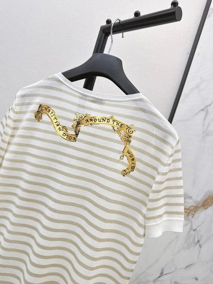 25ss embroidered t-shirt