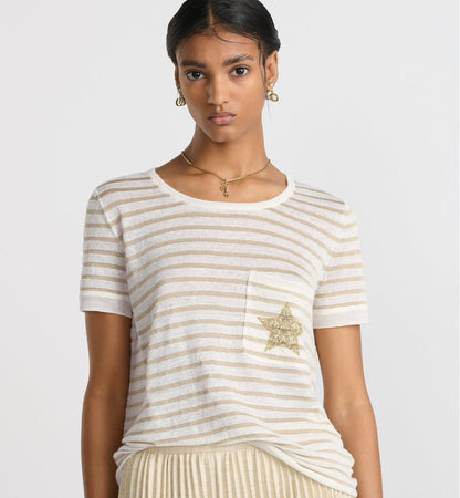 25ss embroidered t-shirt