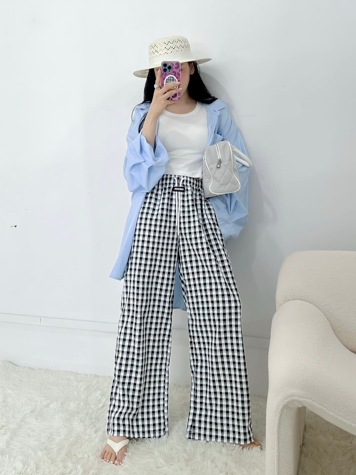 25ss drawstring pants