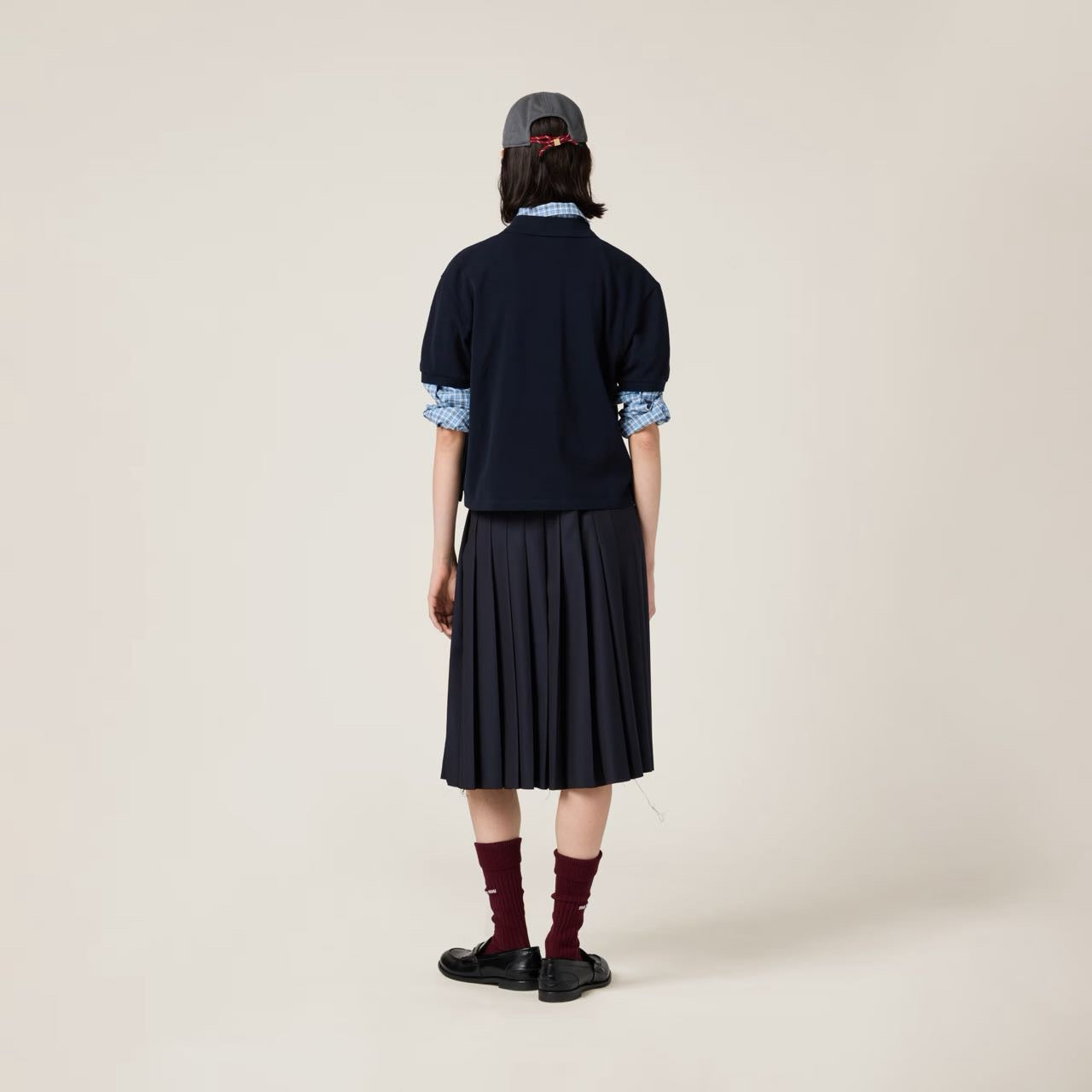 25ss pleated skirt