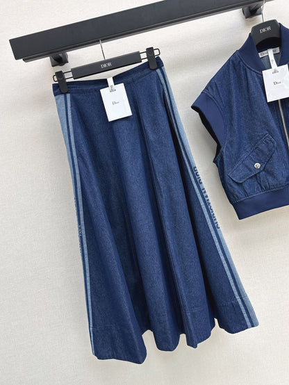 25ss denim skirt