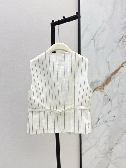 25ss linen vest