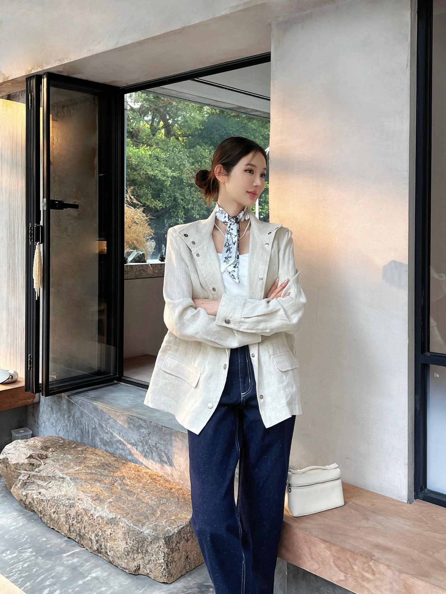 25ss linen jacket