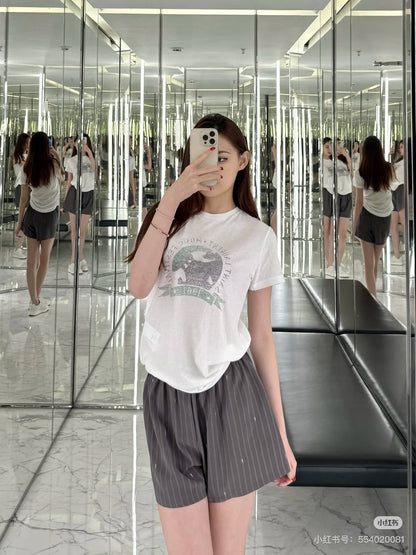 25ss printed t-shirt