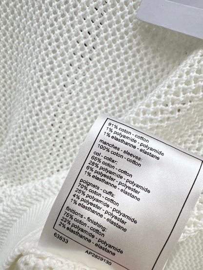 25ss knitted ruffle sweater