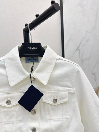 25SS DENIM CROP JACKET