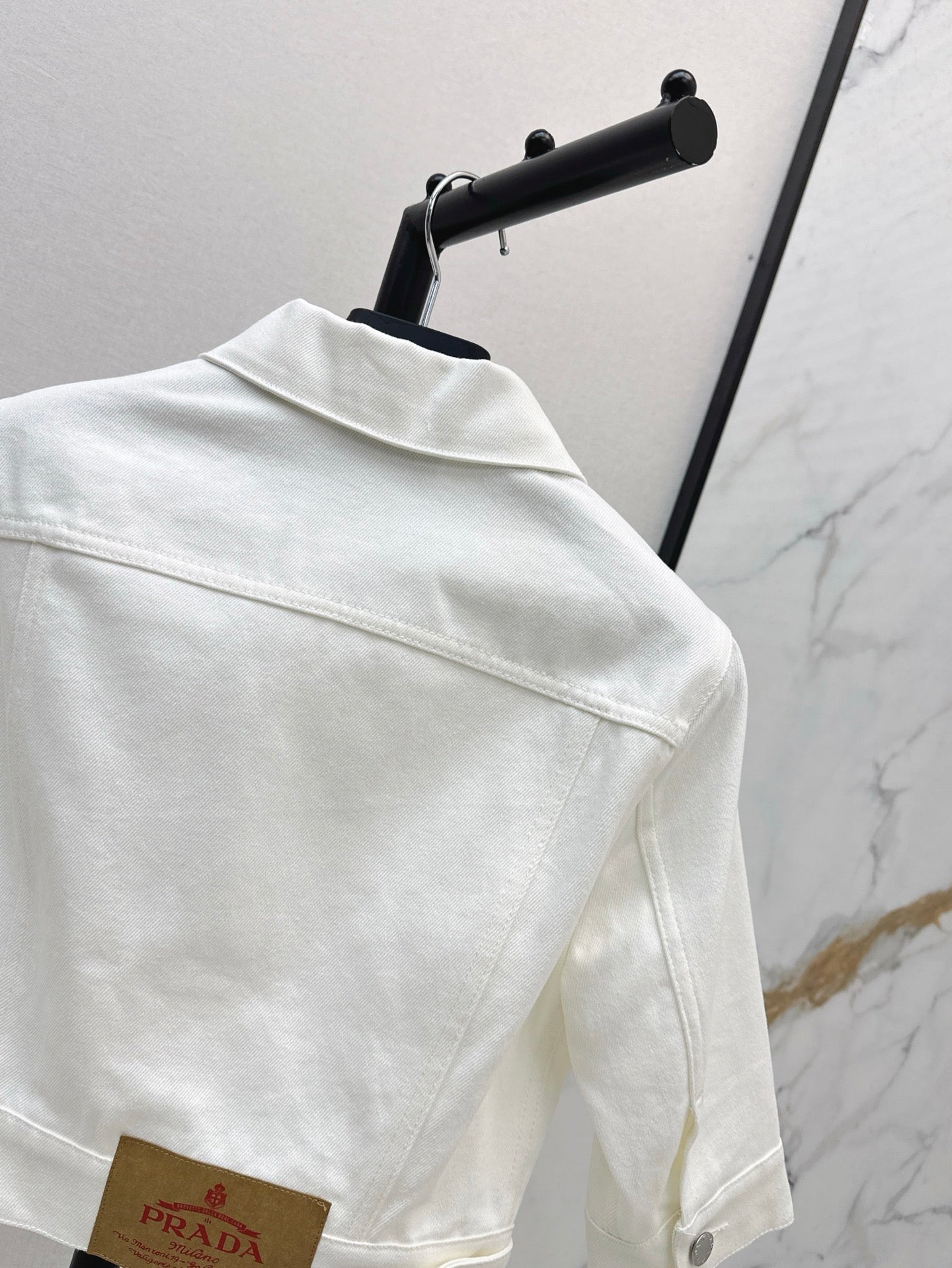 25SS DENIM CROP JACKET