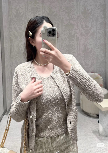 25ss knitted cardigan