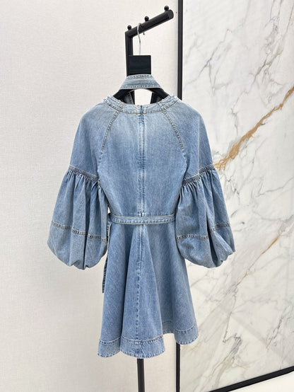 25ss denim dress