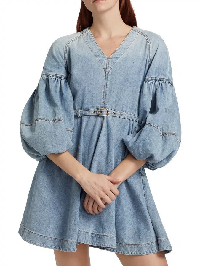 25ss denim dress