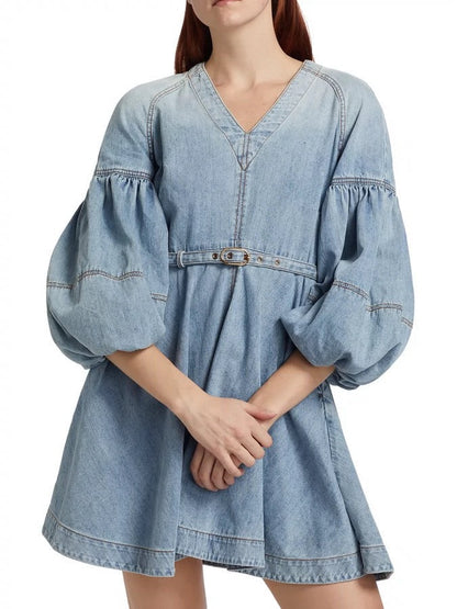 25ss denim dress