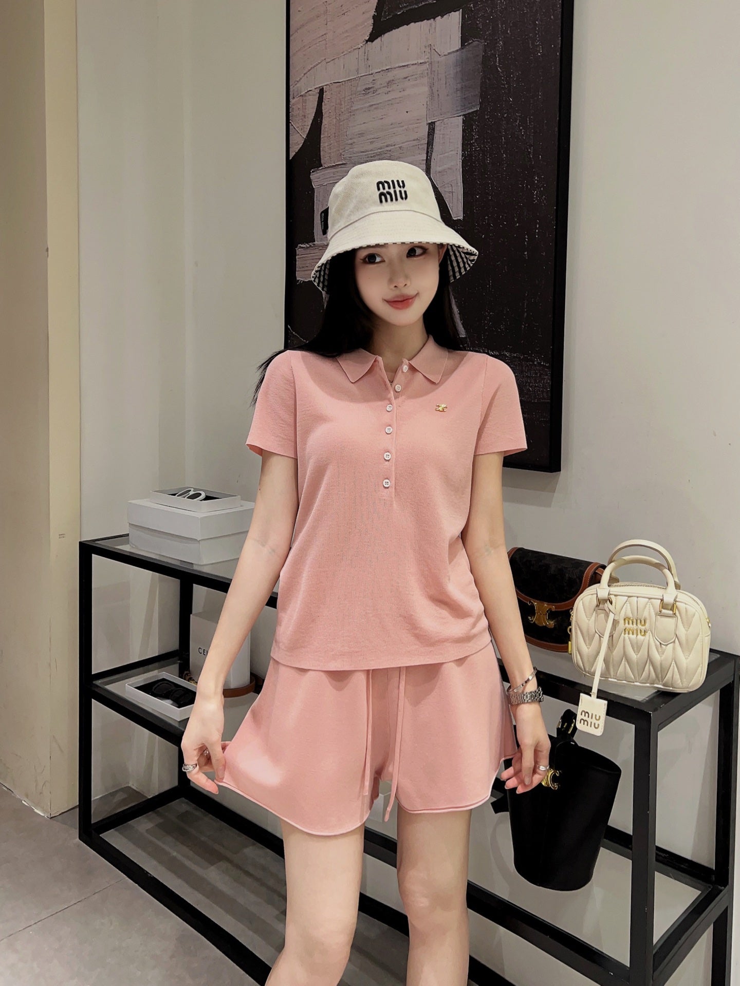 25ss knitted set