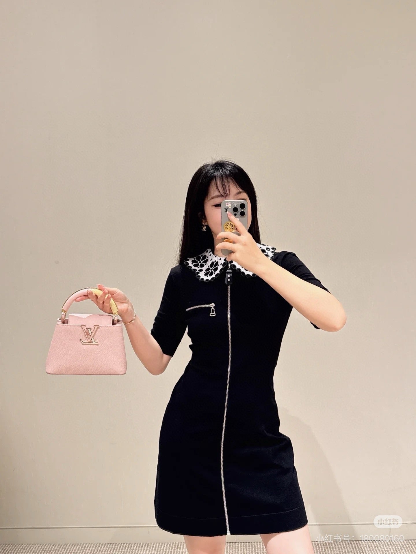 25ss zipper dress
