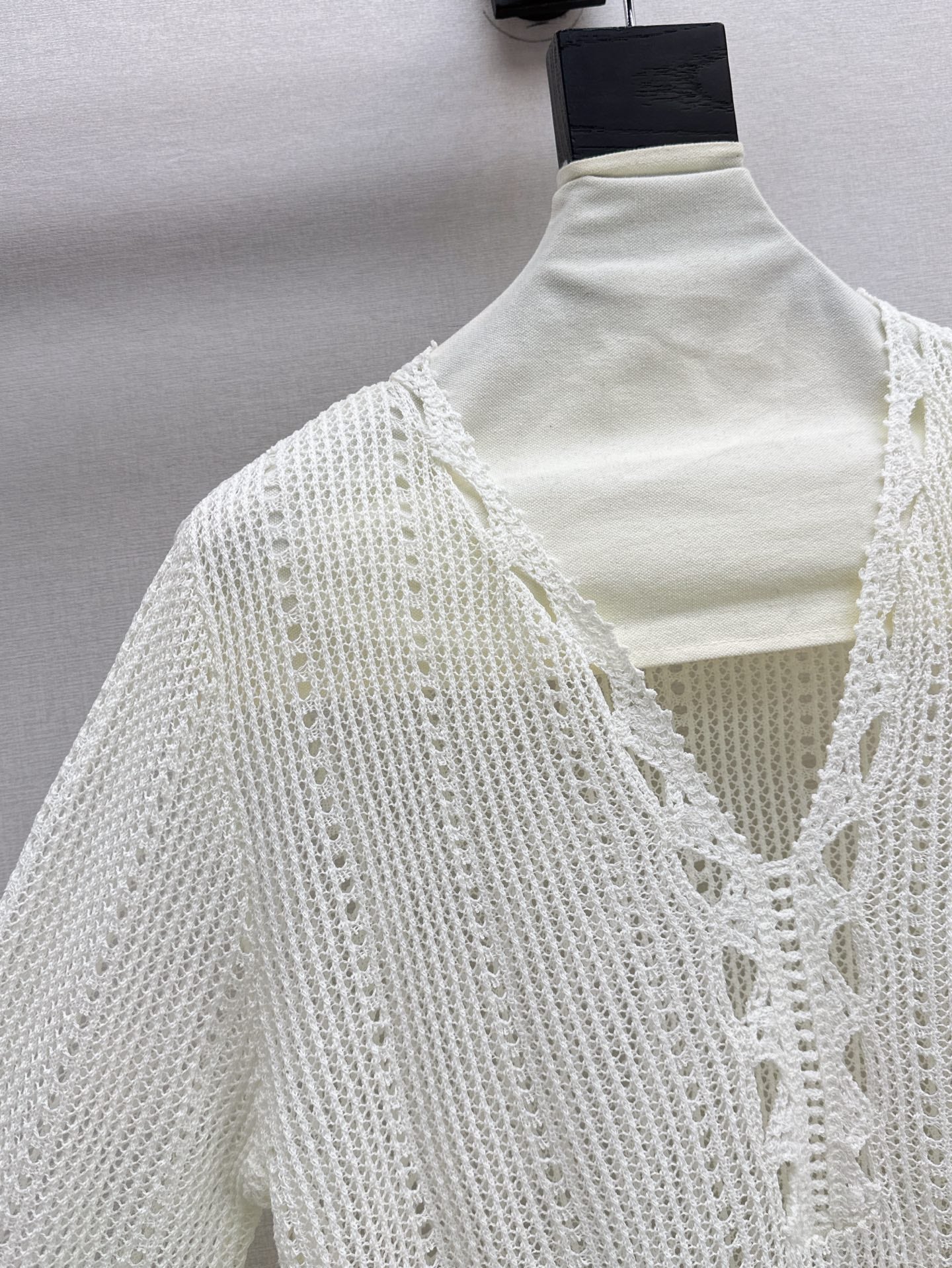 25ss hollow knitted shirt