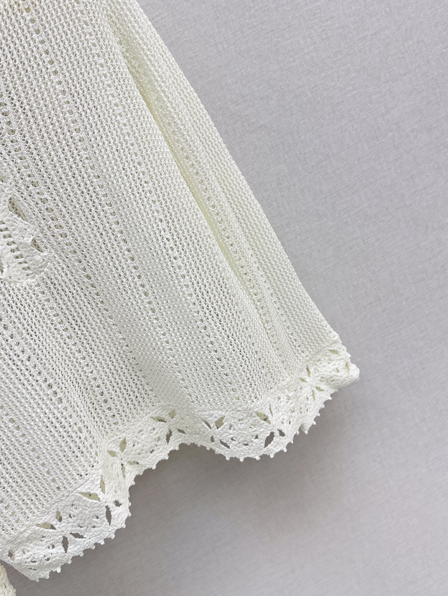 25ss hollow knitted shirt