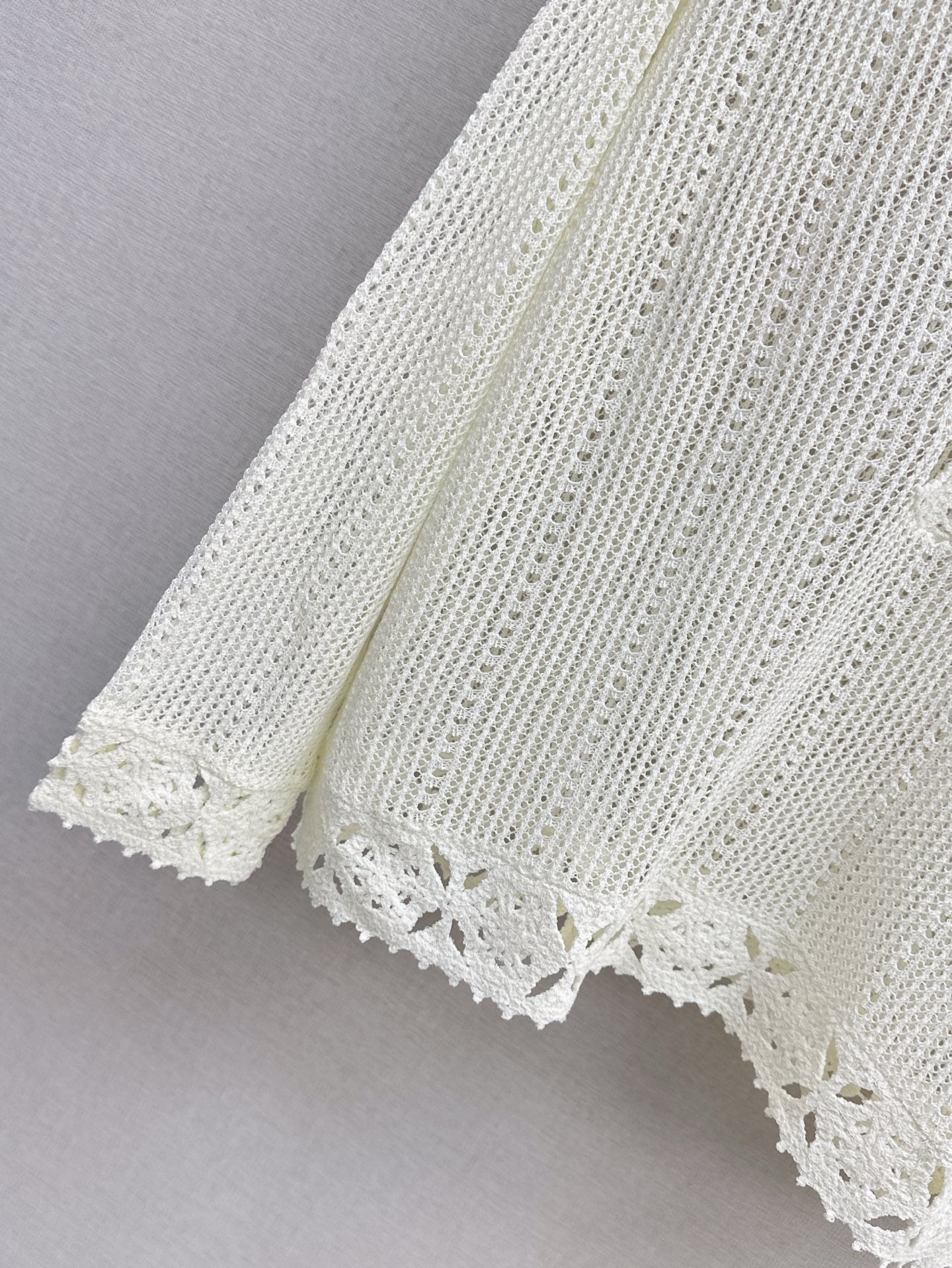 25ss hollow knitted shirt