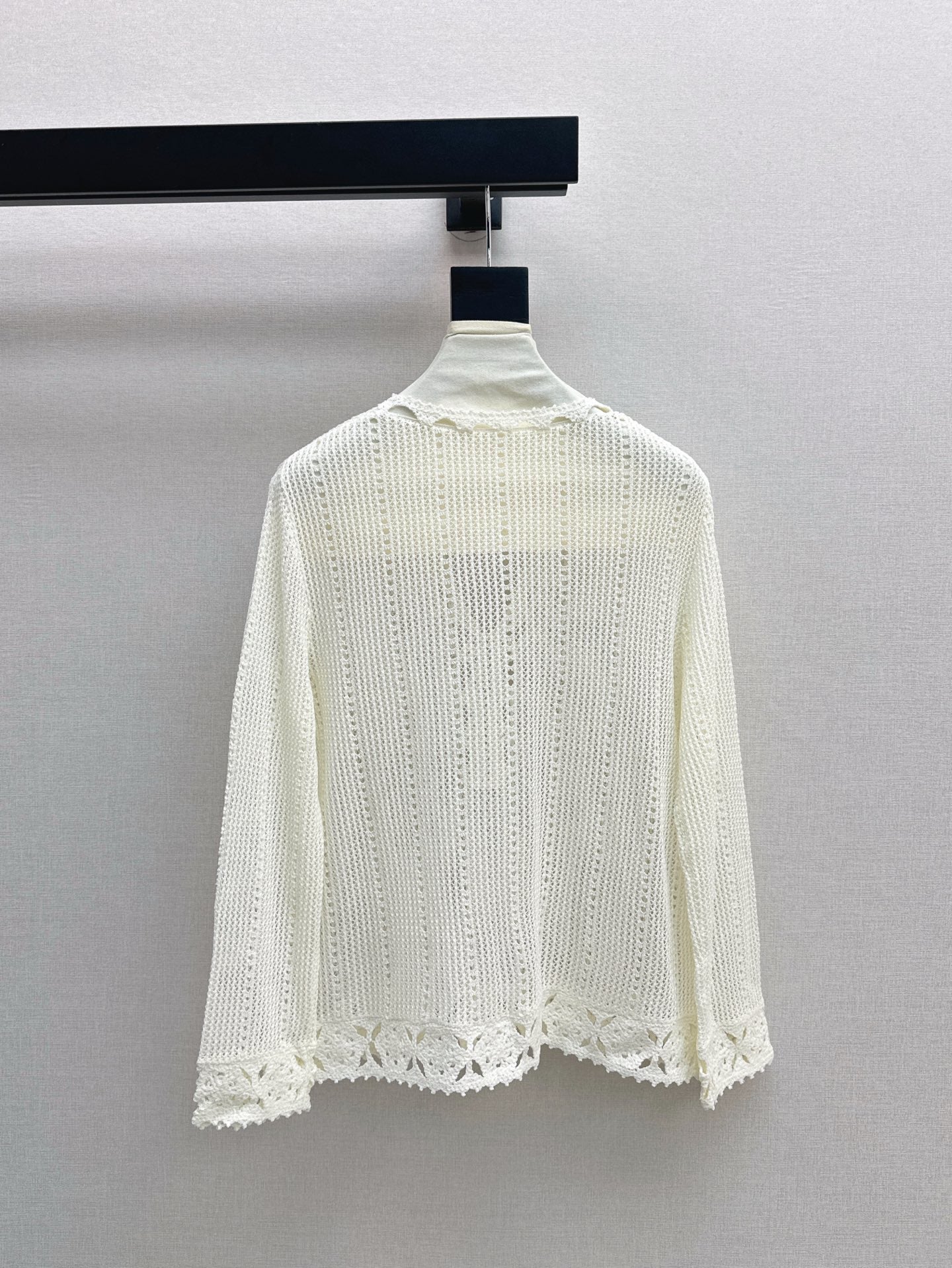 25ss hollow knitted shirt