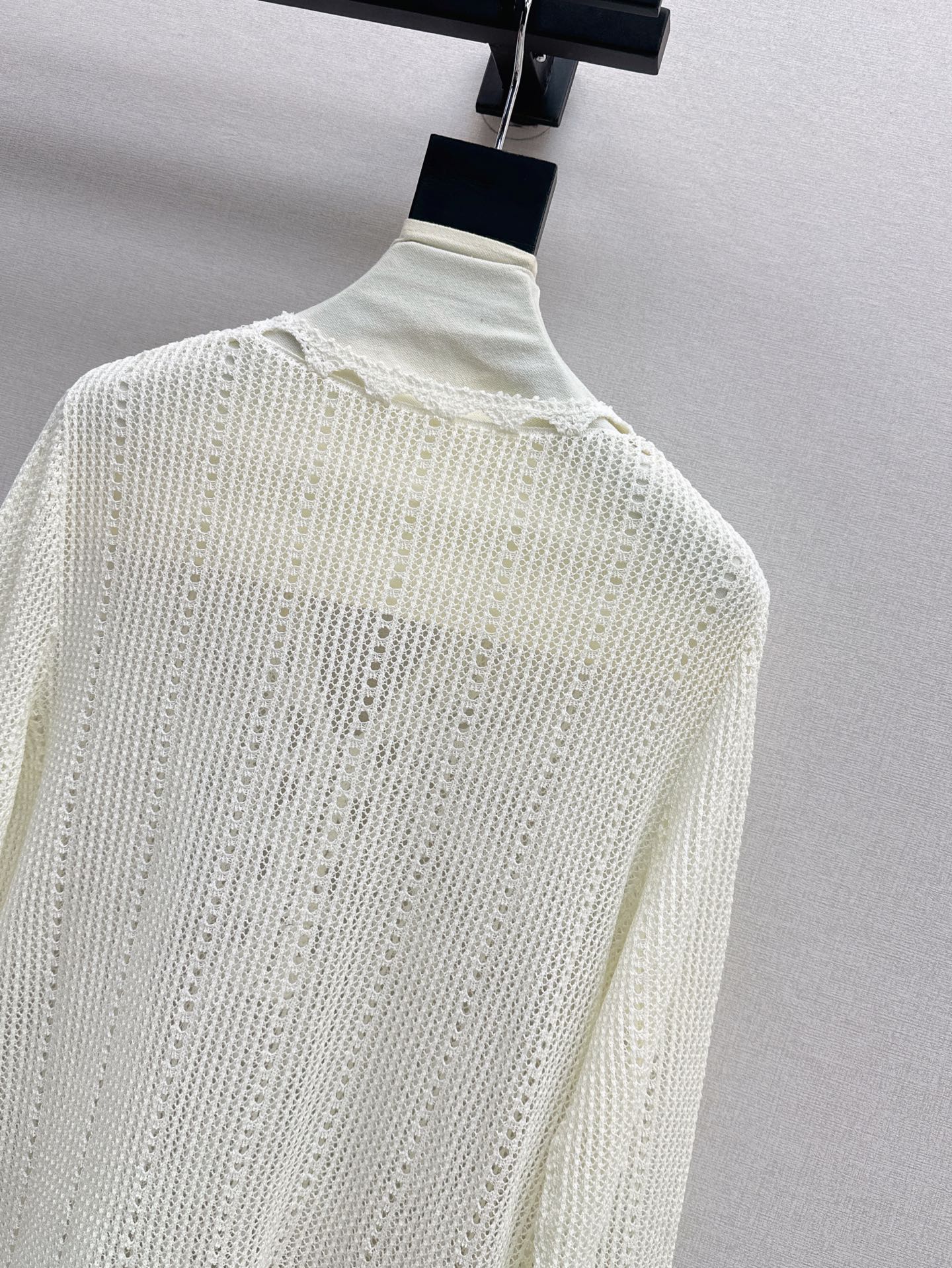 25ss hollow knitted shirt