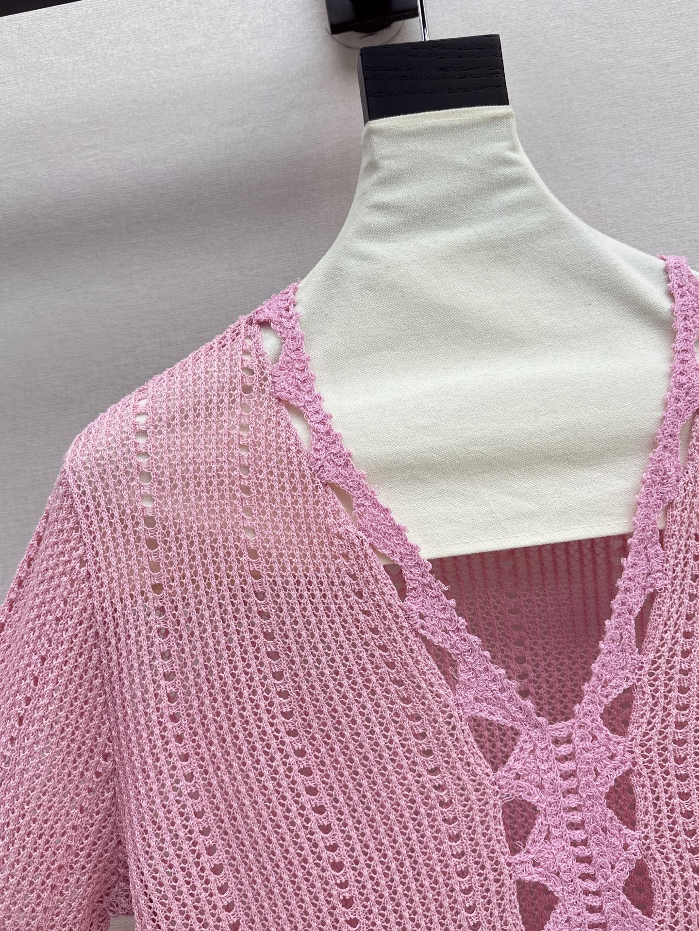 25ss hollow knitted shirt