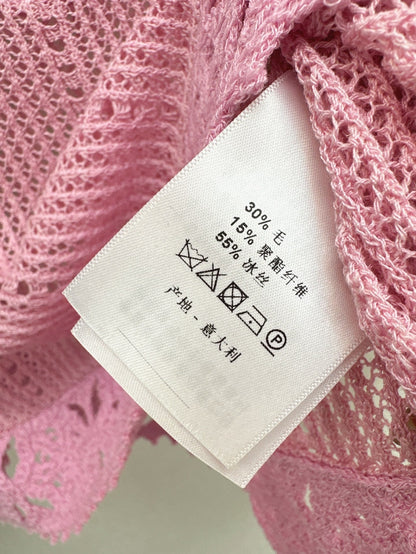 25ss hollow knitted shirt