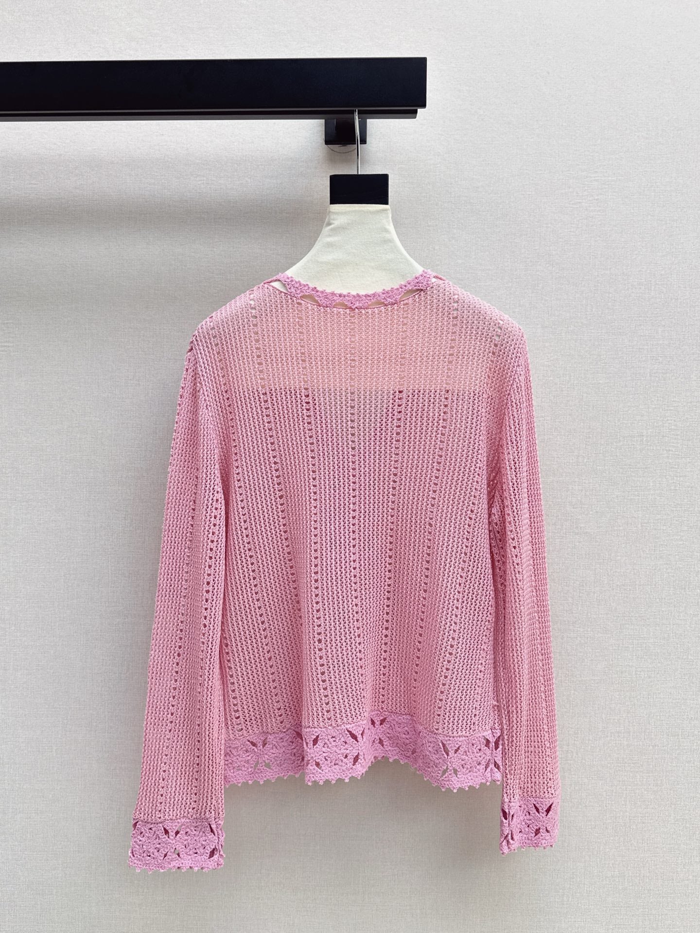 25ss hollow knitted shirt