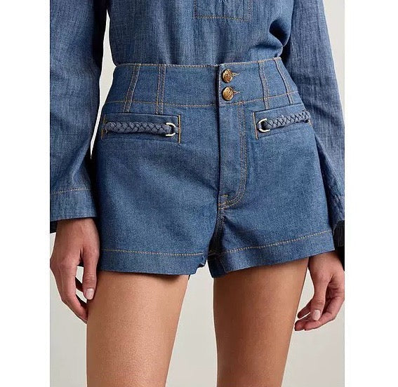 25ss denim short