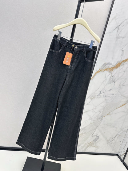 25ss embroidered jeans