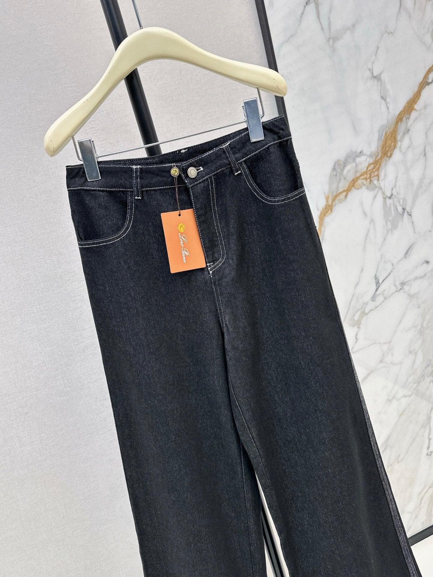 25ss embroidered jeans