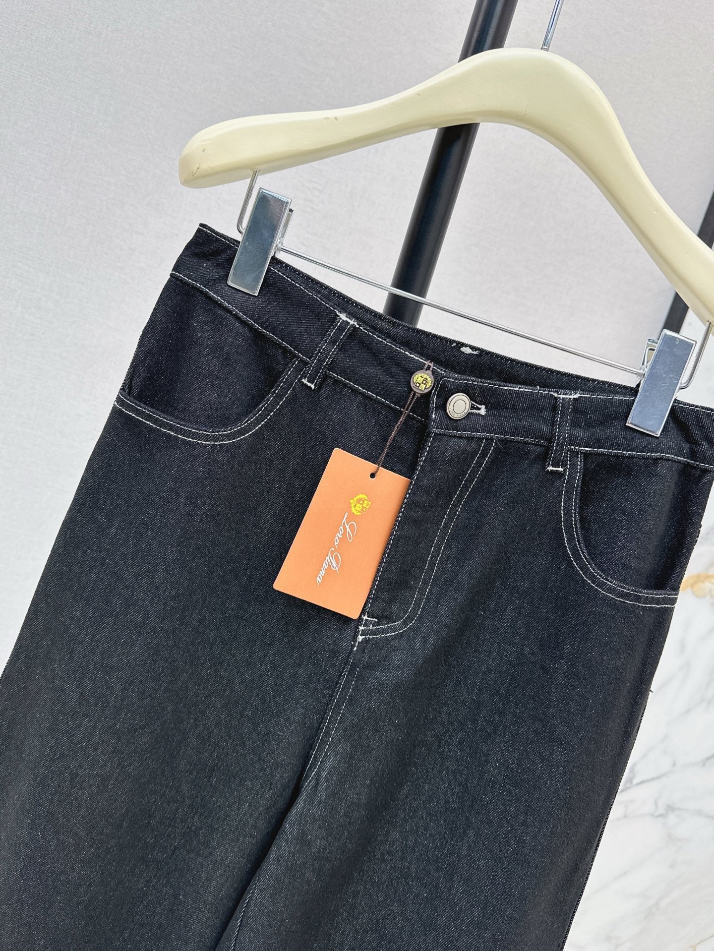 25ss embroidered jeans