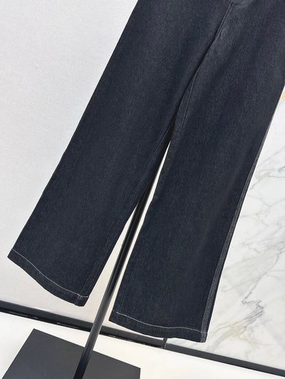 25ss embroidered jeans