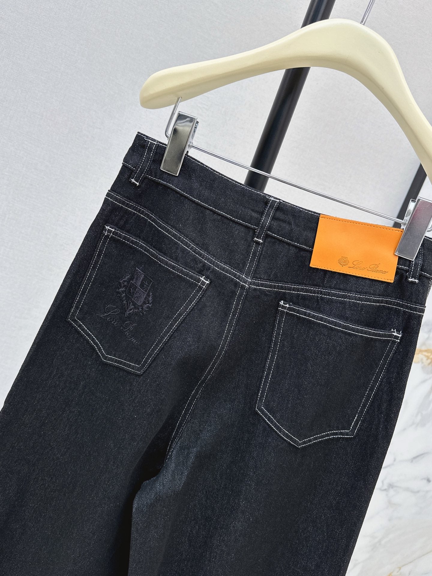 25ss embroidered jeans