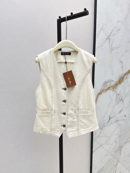 25ss denim vest