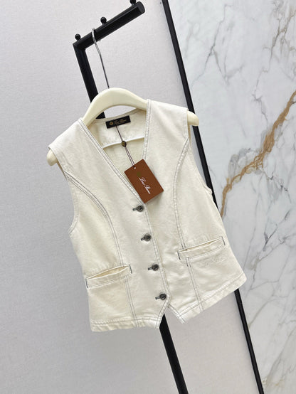 25ss denim vest