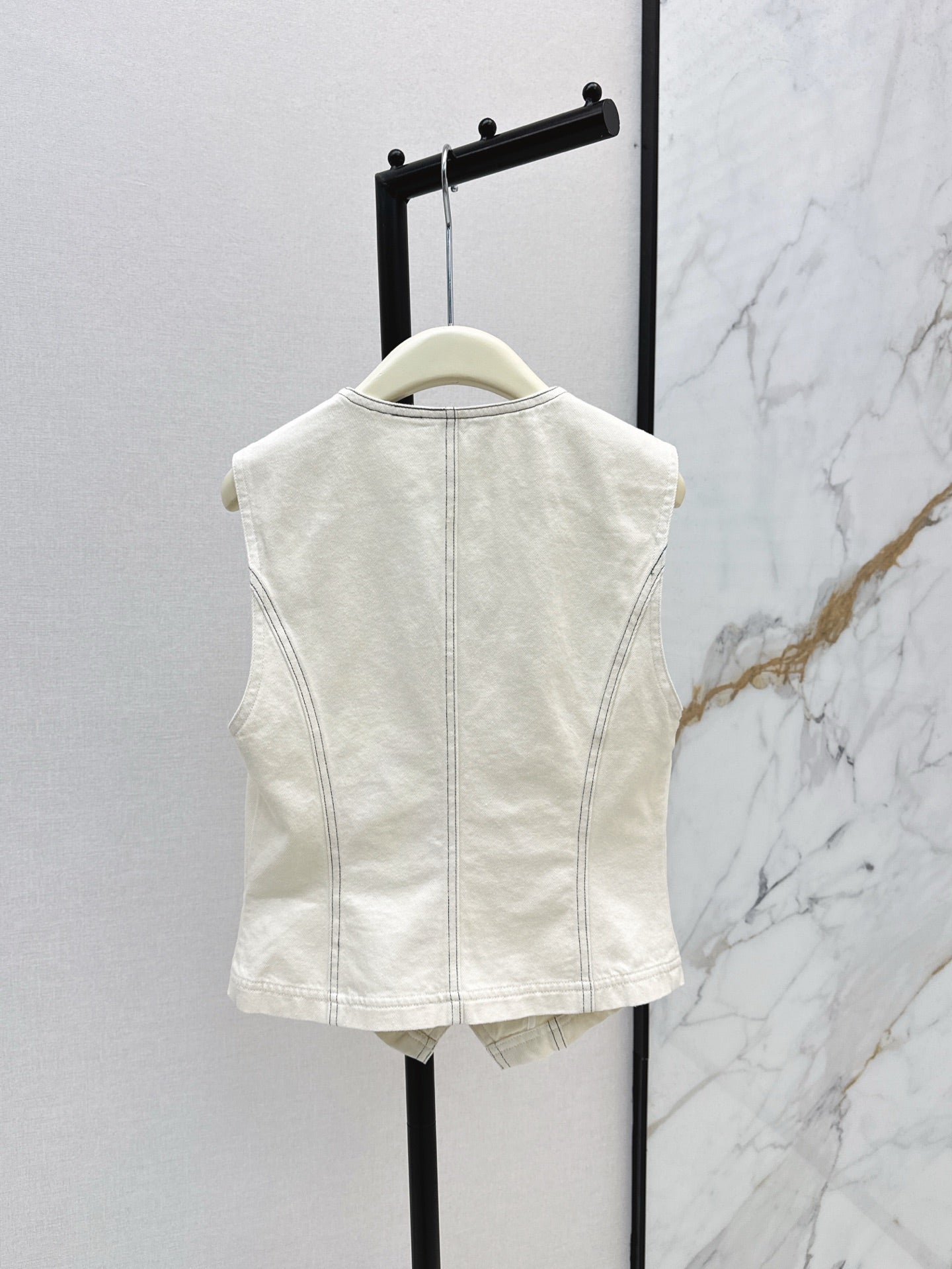 25ss denim vest