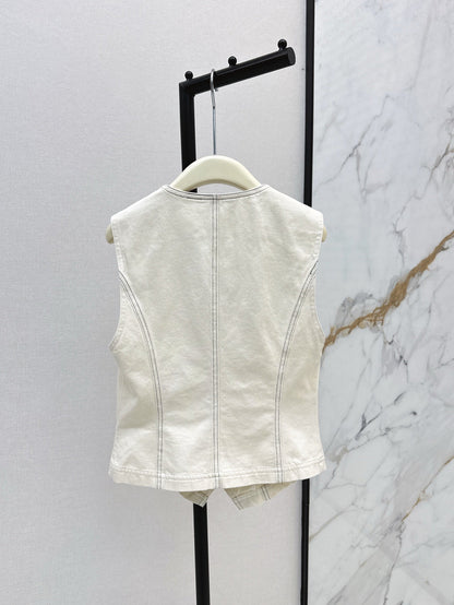 25ss denim vest