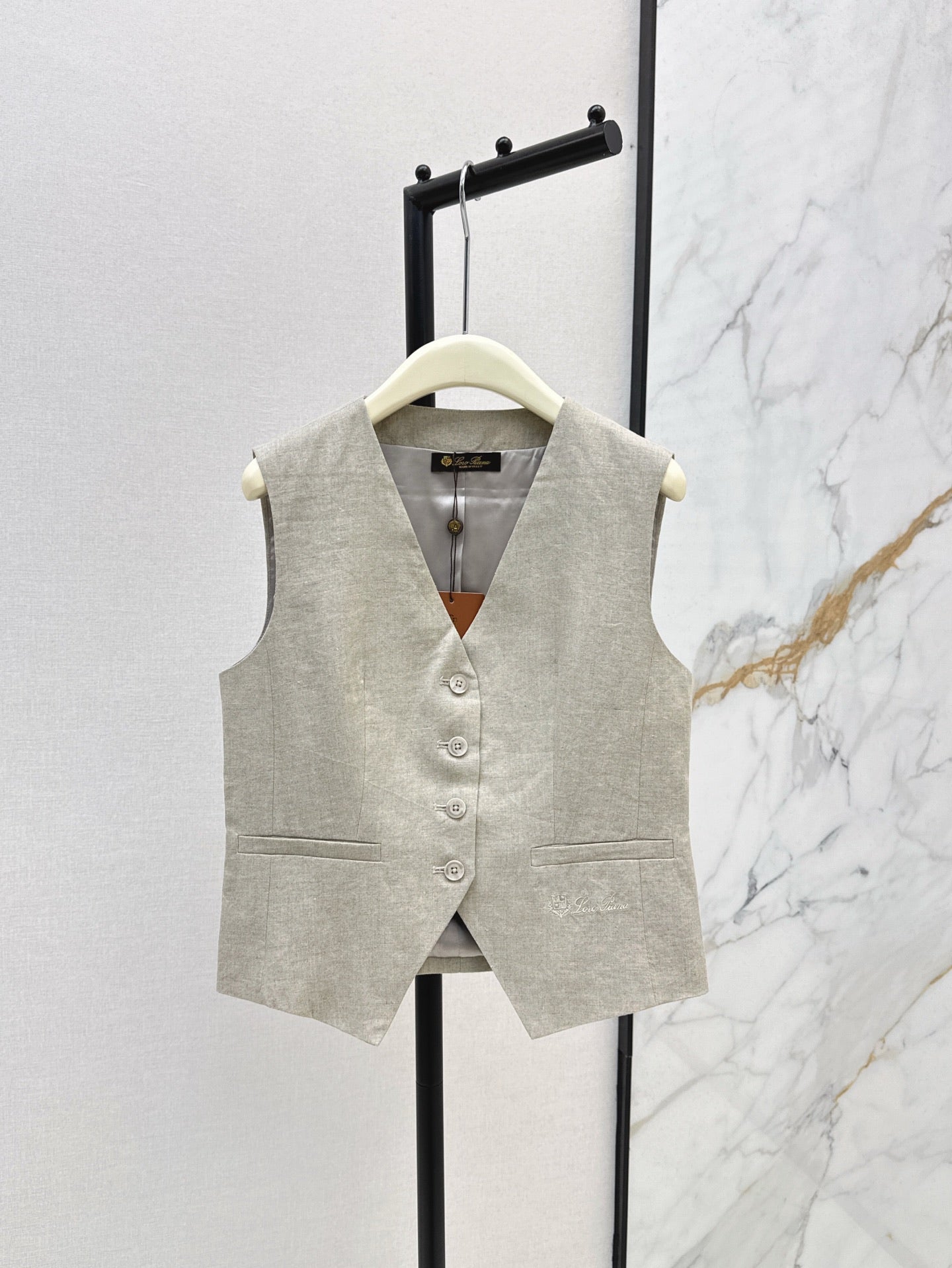 25ss linen vest