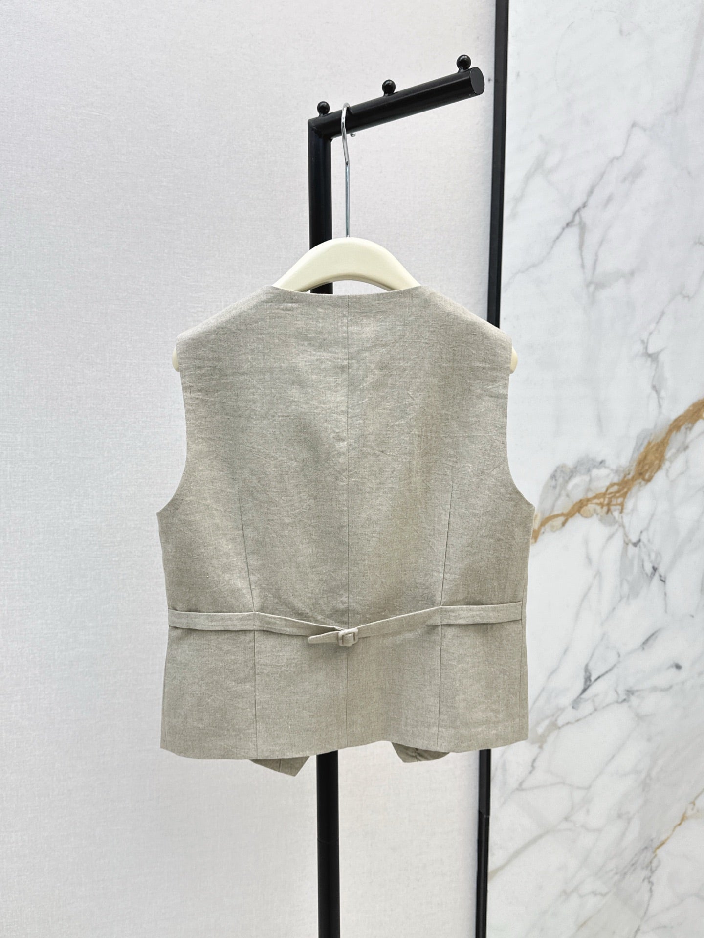 25ss linen vest